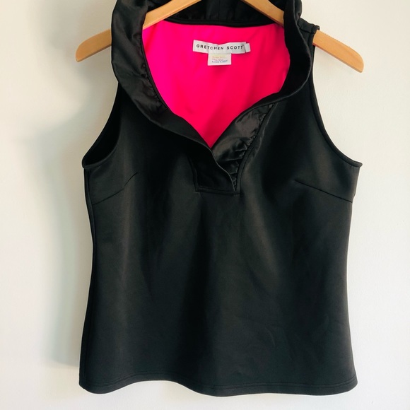 gretchen scott ruffle tank• sz medium - Picture 5 of 6